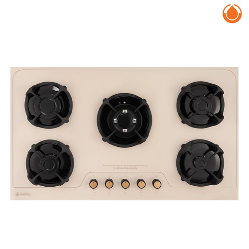 اجاق گاز صفحه‌ای درخشان مدل G654